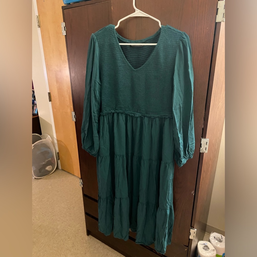 Long Sleeve Dress with Pockets